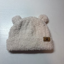Bearpaw 0-6month Ivory Baby Beanie Hat With Animal Ears