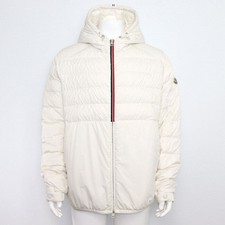 Moncler GLAREY Hooded White Quilted Down Jacket for Men 24 Season 152900069