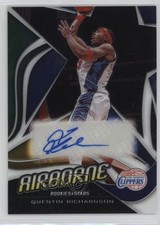 2019-20 Panini Chronicles Airborne Signatures 21/99 Quentin Richardson Auto 01wi