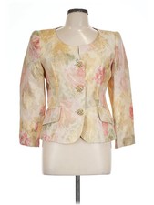 Rickie Freeman for T.J Nites Women Ivory Blazer 10