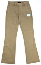 Vtg Lee Riders Mid Bootcut Pants Women 6M 29x32 Beige Stretch New w Defect