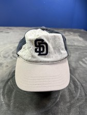 San Diego Padres Hat Toddler Elastic Back One Size Navy Baseball Fan Favorite