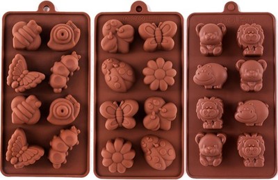 Silicone Molds Non-stick Chocolate Candy Mold,Soap Molds,Silicone Baking mold