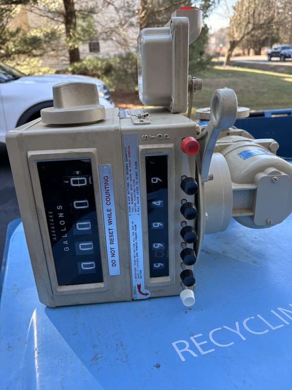 NEW Flow Meter Petroleum Veeder-Root 0788700-031 with Brodie Meter