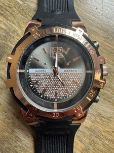 Men's Geneva "Diver Style" 45mm Watch