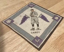 1914 B18 Baseball Souvenir Blanket Max Carey Pittsburgh Pirates