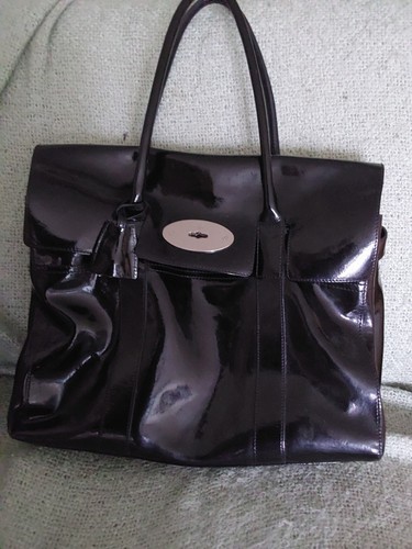 Mulberry Black Leather Bayswater