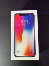 Apple iPhone X 10 Box Only - Space Gray - 256GB