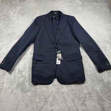 Uniqlo C Relaxed Jacket Womens Small Navy Blue Clare Waight Keller Blazer