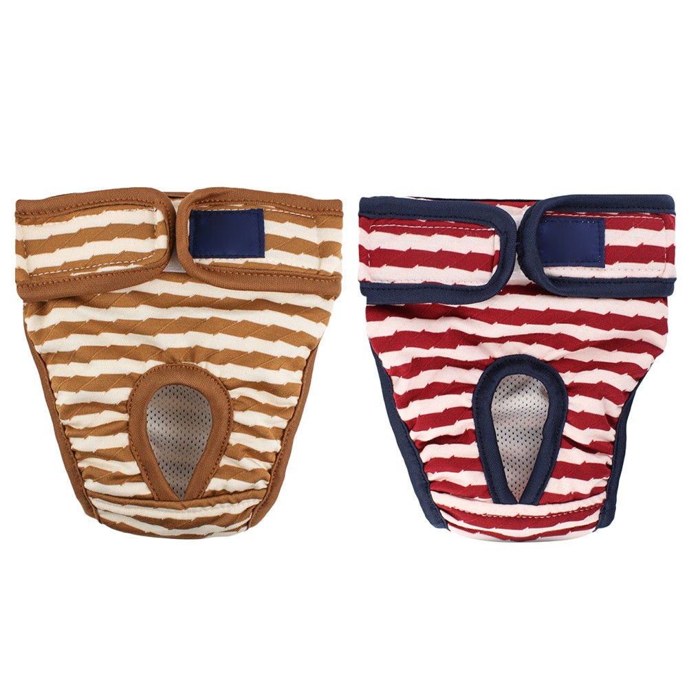 2 Pcs Pannolini Per Cani Riutilizzabili Cuccioli Accessori Animali Domestici foto 5
