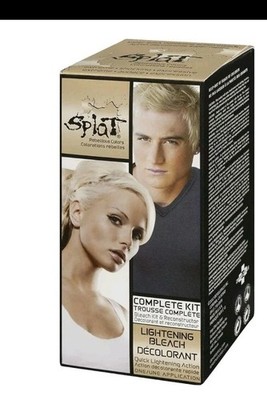 Splat Hair Color Complete Kit- Lightening Bleach One Left Beach SPRING BREAK  