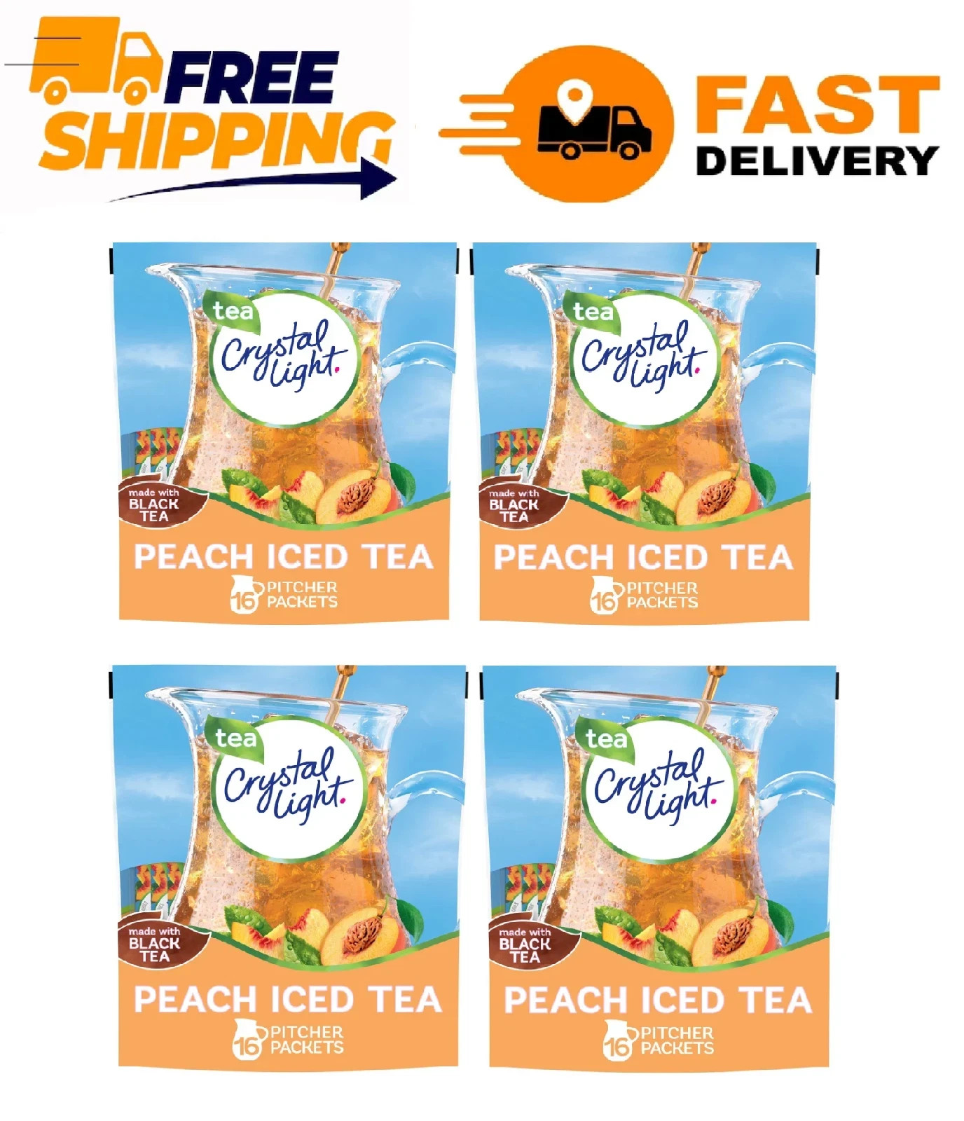 Powdered Drink Mix (total 64 Packets)
