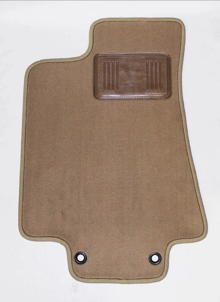 ¡NUEVO! Juego de 4 alfombrillas bronceadas tipo Jaguar S 2003-2008 - respaldo de goma Foto 2 de 4