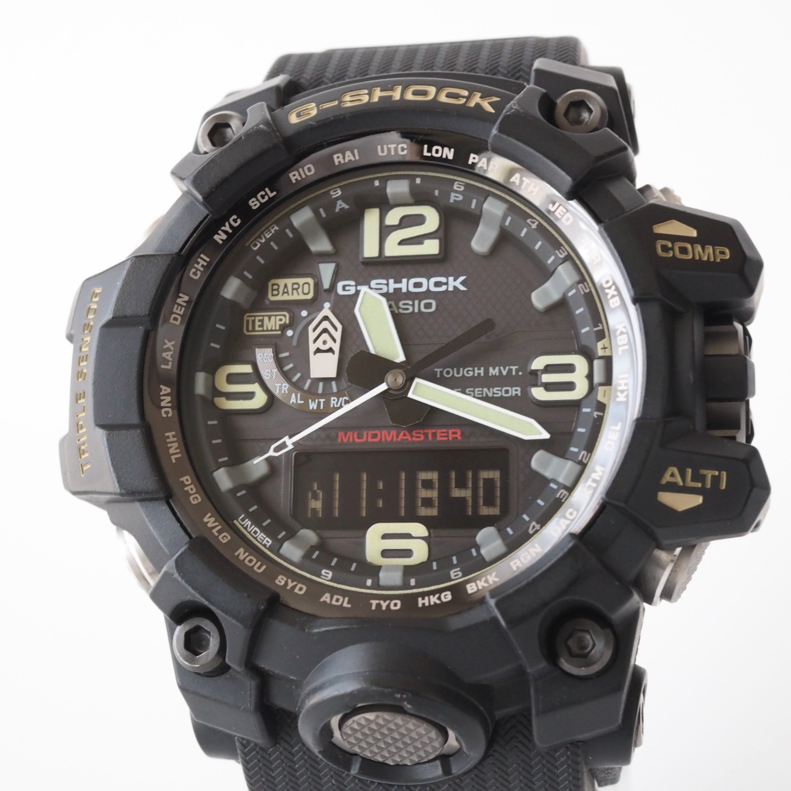 Casio G-Shock Mudmaster GWG-1000-1AJF Solar Radio Men's