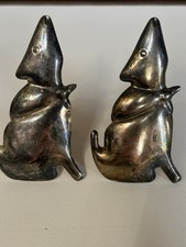 Vintage Silver Plated Mouse Napkin Ring Holder