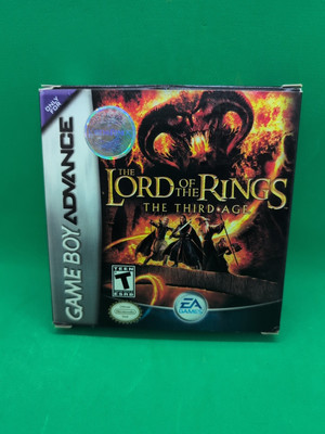 Lord of the Rings: The Third Age (Nintendo Game Boy Advance, 2004) Complete CIB 