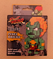 Paladone Street Fighter Blanka Pixel Bricks Figur Bau-Set 223 Teile Neu OVP