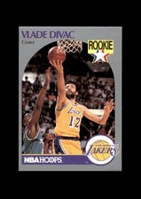 1990 NBA Hoops: #154 Vlade Divac RC NR-MINT