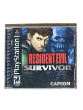 Resident Evil Survivor PS1 Survival Horror M NTSC-U/C 2000 Manual