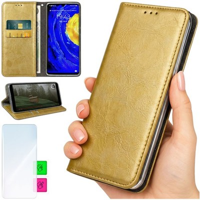 Brieftaschenhülle für INFINIX Note 50 Pro 4G - Gold Cover BLUEMOON