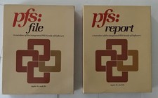 PFS Report File for Apple IIc IIe - 5.25" Floppy - CIB - Tested - Vintage