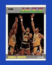 1987-88 Fleer Set-Break # 46 Darrell Griffith NM-MT OR BETTER *GMCARDS*