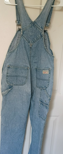 Mono vaquero utilitario vintage años 90 jardinero pintor granjero hippie grande - Imagen 7 de 11