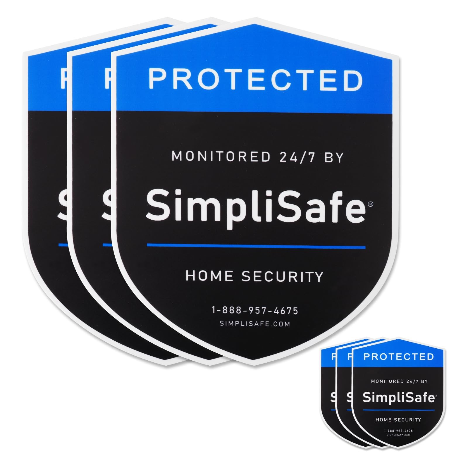 3PCS Yard Sign Compatible for SimpliSafe Home Security Syste