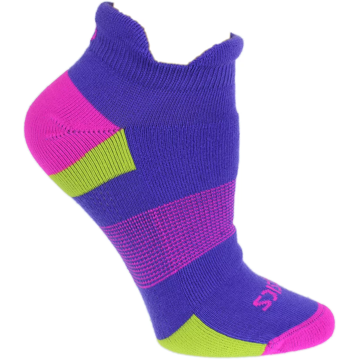 ASICS Intensity Low 2Pack Low Cut Socks Womens Size M Athletic