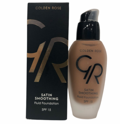 Golden Rose Satin Smoothing Fluid Foundation SPF 15 (34mL/1.2Fl.Oz) *YOU PICK!*