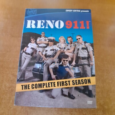 Reno 911 The Complete First Season DVD 2 Disc Set Comedy Central 2003 Season 1