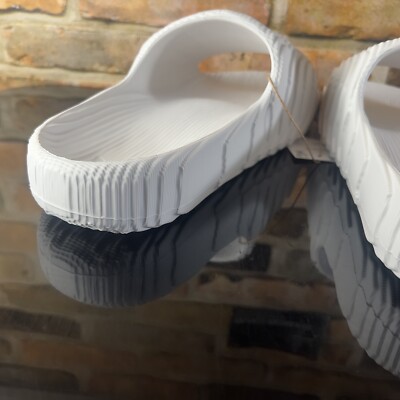 Adidas Adilette 22 Low Mens Casual Slide new White HQ4672
