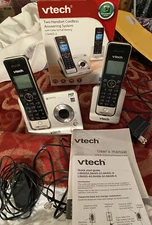 Vtech LS6425-2 2 Handset Cordless Phone Answering Caller ID Call Waiting HD