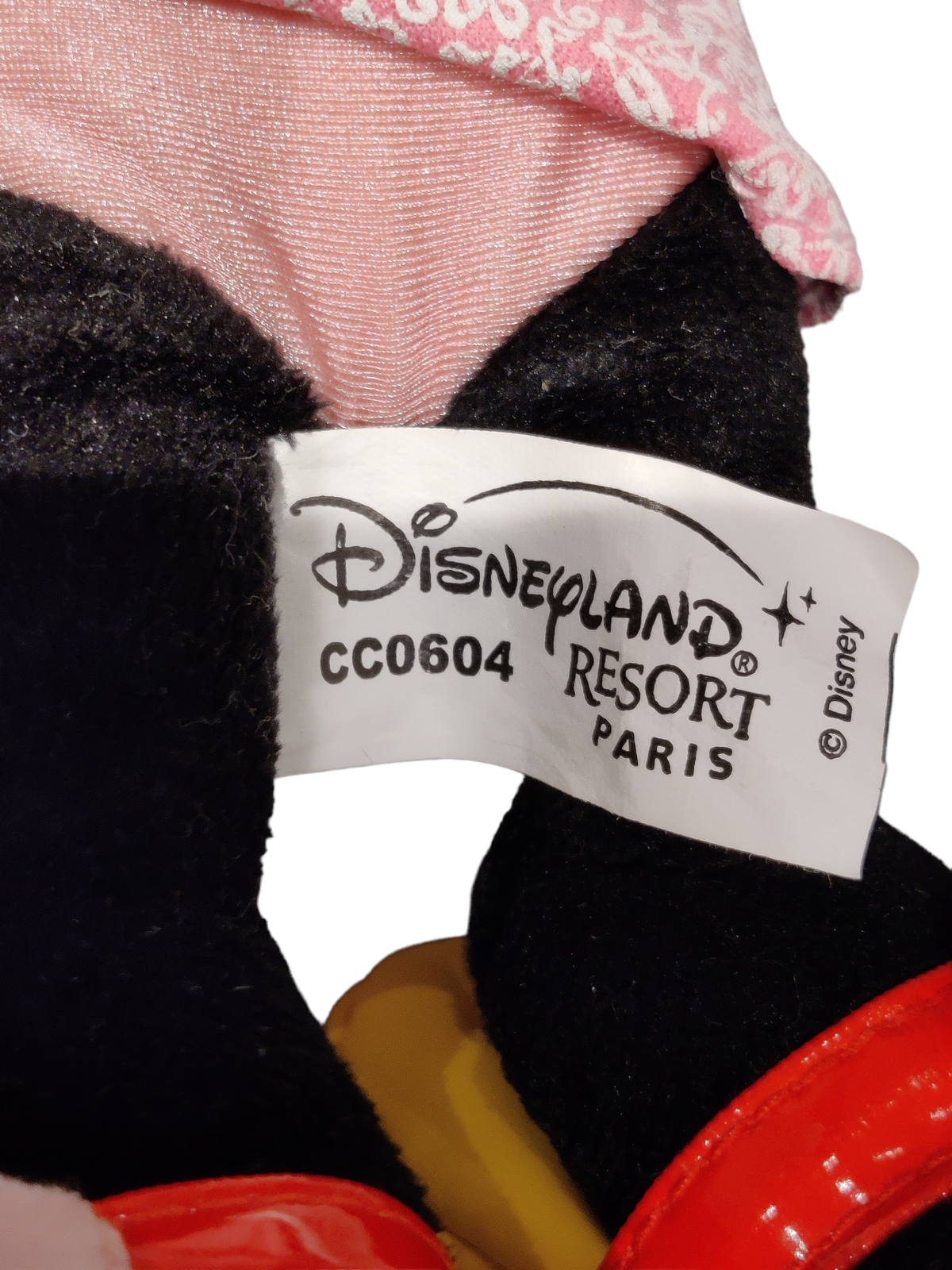 DISNEYLAND RESORT PARIS SUMMER MINNIE MOUSE VINTAGE SOFT TOY PLUSH SIZE 9" TEDDY - Picture 3 of 8