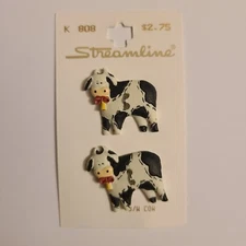 (Set of 2) Streamline Cow Shank 2 Hole 1" K808