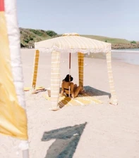 THE PREMIUM CABANA -VINTAGE YELLOW STRIPE