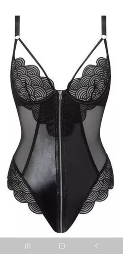 ann summers Flamboyant Black Crotchless Body XXL 24 26 - 第 4/4 張圖片