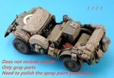 1:35 Scale Jeep Stowage & Gear Set - Accessories Only, No Vehicle Unpainted