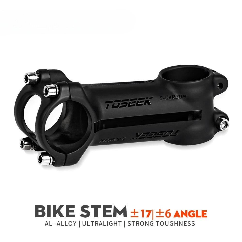 Ultralight Bike Handlebar Stem 6/17 Degree 50mm-120mm