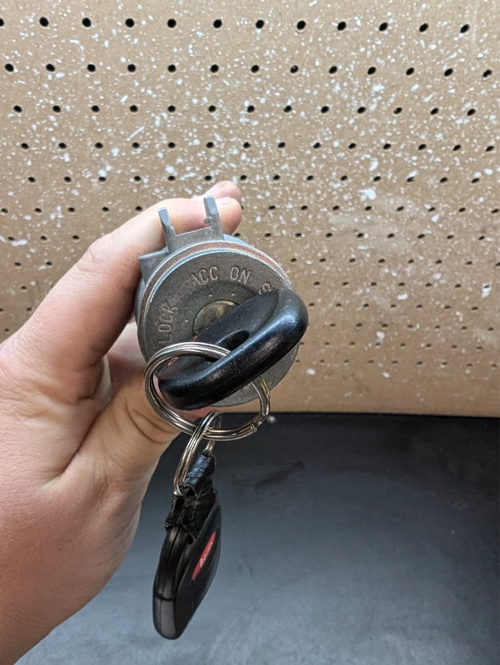 Interruptor de control de encendido Hyundai Santa Fe AT 2007-2009 con llave OEM Foto 2 de 4