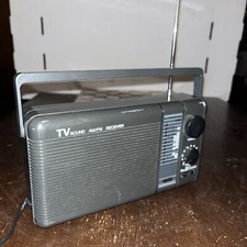 Vintage Electro Brand AM / FM TV.2 Wide Band Radio 2146 Works