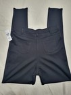 Ally B Girls Ponte Pants Full Length Front Button All Black Large — photo 6