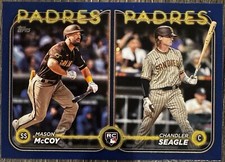 2024 Topps Update Series - Rookie Combo #US227 Mason McCoy, Chandler Seagle (RC)