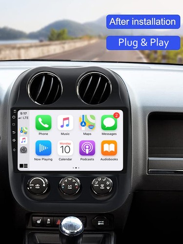 For Jeep Patriot/Compass 2+32GB Apple CarPlay Android 12.0 Car Stereo Radio Navi - Bild 3 von 6