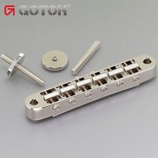 NEW Gotoh Ti103B Nashville Tune-o-matic Bridge M4 Post Titanium Saddles - NICKEL