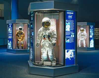 NASA Apollo 12 Pete Conrad's Space Suit Display 8x10 Photo Print On 8.5'' x 11''