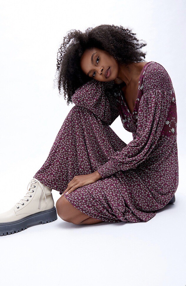 free people love story maxi dress Free People Floral Print Love Story Maxi Dress Size XS