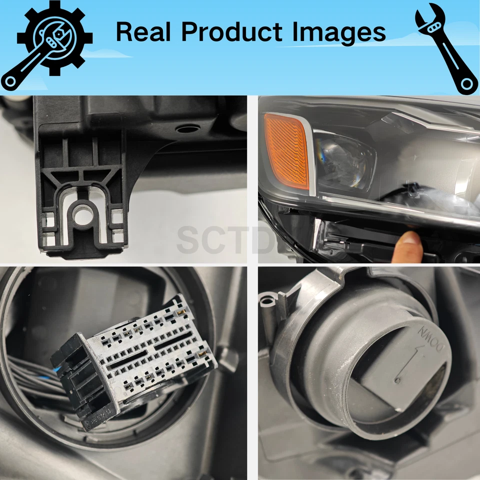 NEW 2PCS For 2020-2023 Audi A4 S4 Left&Right Headlight LED 8W0941034F 8W0941033F - Image 4 of 4