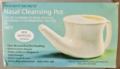 New!!!   Ancient Secrets Nasal Cleansing Neti Pot