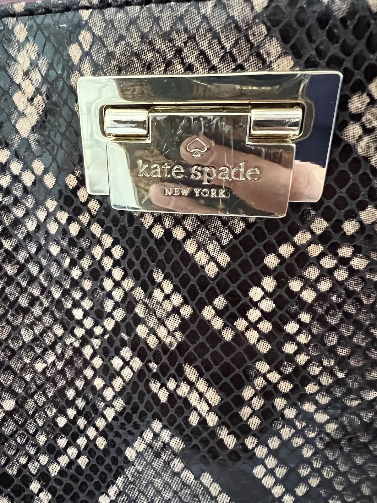 Kate Spade York Millenium Park Pacey Python Snake… - image 2